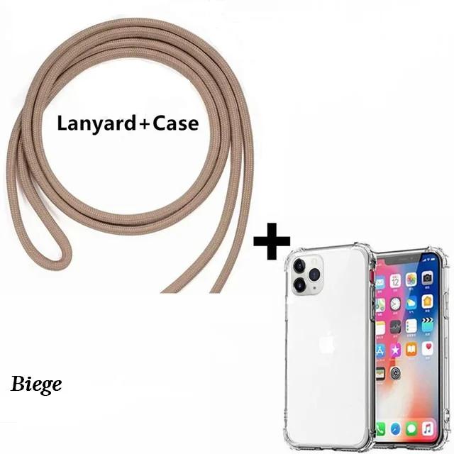 Crossbody Strap Cord Case for Samsung Galaxy A01 A72 A73 A12 A31 A41 A51 A71 A10 A40 A50 A70 A21S Necklace Funda Lanyard Coque