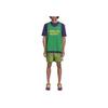 Adidas Originals Kerwin Frost Collaboration Series Grass Digital Print Mid-Rise Casual Shorts Men Shorts Grass-Green HI5623