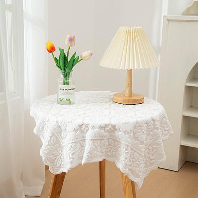 Französische Spitze Tischdecke Rechteckig Rund Hochzeitstischdecke Heim Esszimmertisch Abdeckung Deko Untersetzer Sofa Handtuch Stuhl Staubkissen