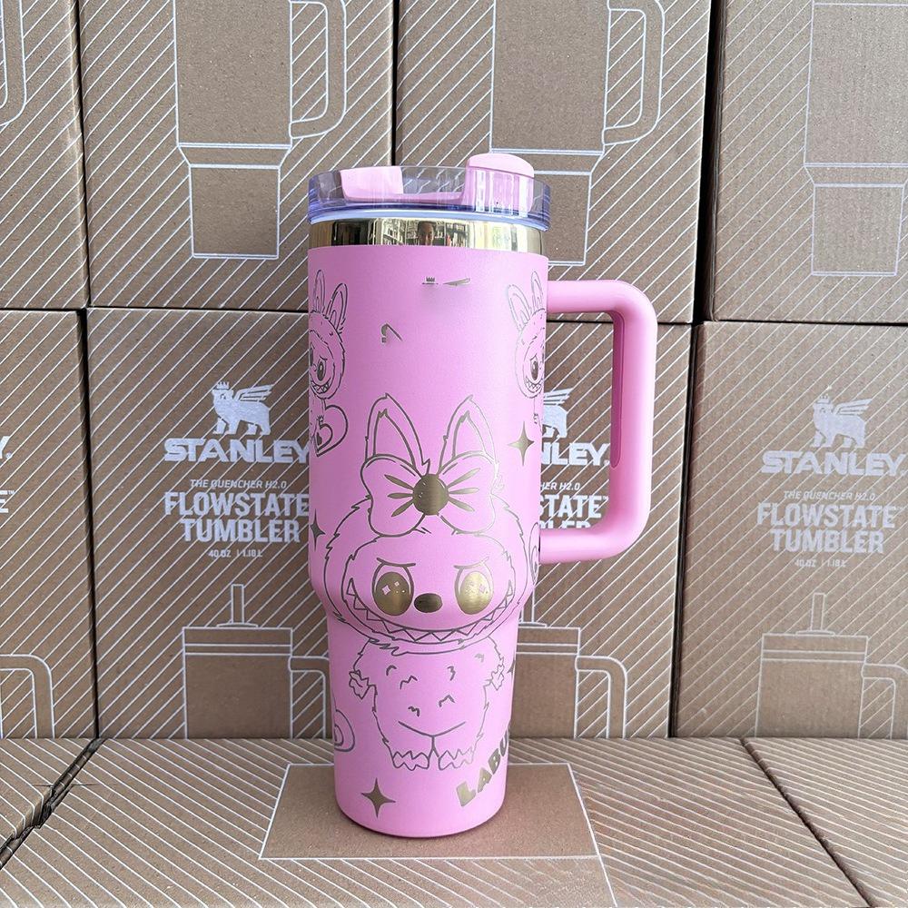 40Oz Handle Car Cup Stanley Same 304 Stainless Steel Ice Cup Thermos Cup