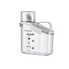 Multi-Grain Storage Canister with Measuring Cup - Sealed Plastic Container for Rice, Flour, and Grains