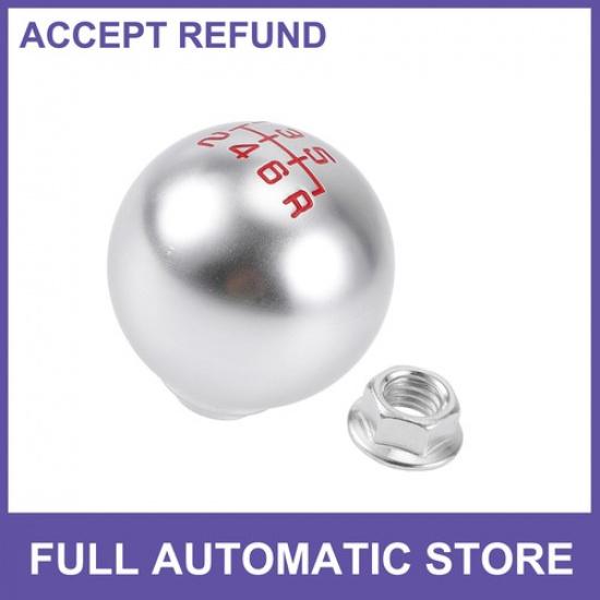 

6 Speed Manual Gear Shift Knob Single for Honda Accord 90-97 Silver Tone