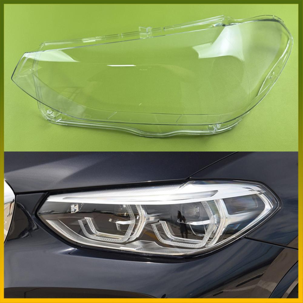 Car Front Headlight Cover Lens Glass Case Head Light Lamp Shell For BMW X3 X4 X3M X4M G01 G02 G08 F97 F98 2018 2019 2020 2021 Ordinary Left