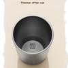 Thermal Insulated Coffee Travel Mug with Lid Leakproof Titanium Liner Tumbler for Hot And Cold Drinks