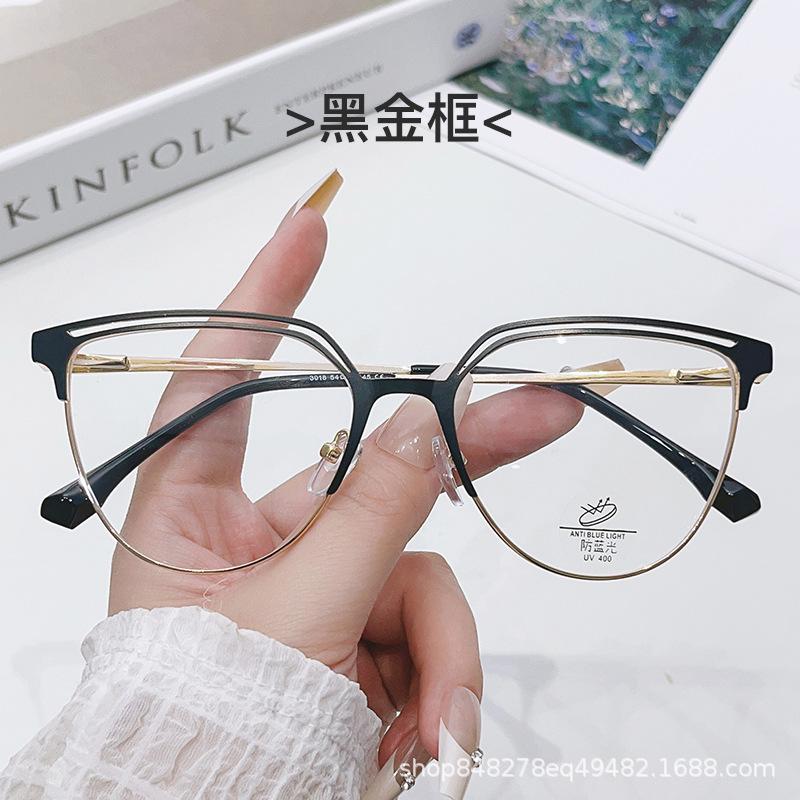 

Retro Lady Glasses Frame Anti Blue Light Glasses ForComputer Goggles Eye Protection Women Eyewear Ultralight Optical Eyeglass W128805WW-