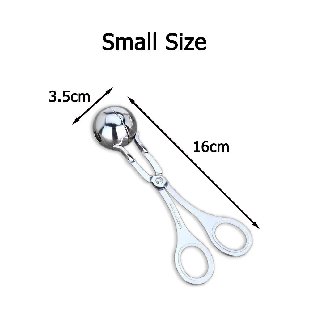 Stainless Steel Meatball Maker Clip Fish Ball Rice Ball Making Mold Form Tool Kitchen Accessories Gadgets Cuisine Cocina 1PC