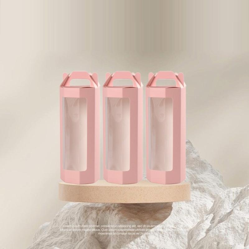 10Pcs Fashionable Octagonal Clear Window Gift Boxes For Flowers And Gifts, Birthday Wedding Valentine'S Day