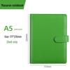 Macaron PU Loose-Leaf Notebook for Creative Budget and Financial Planning