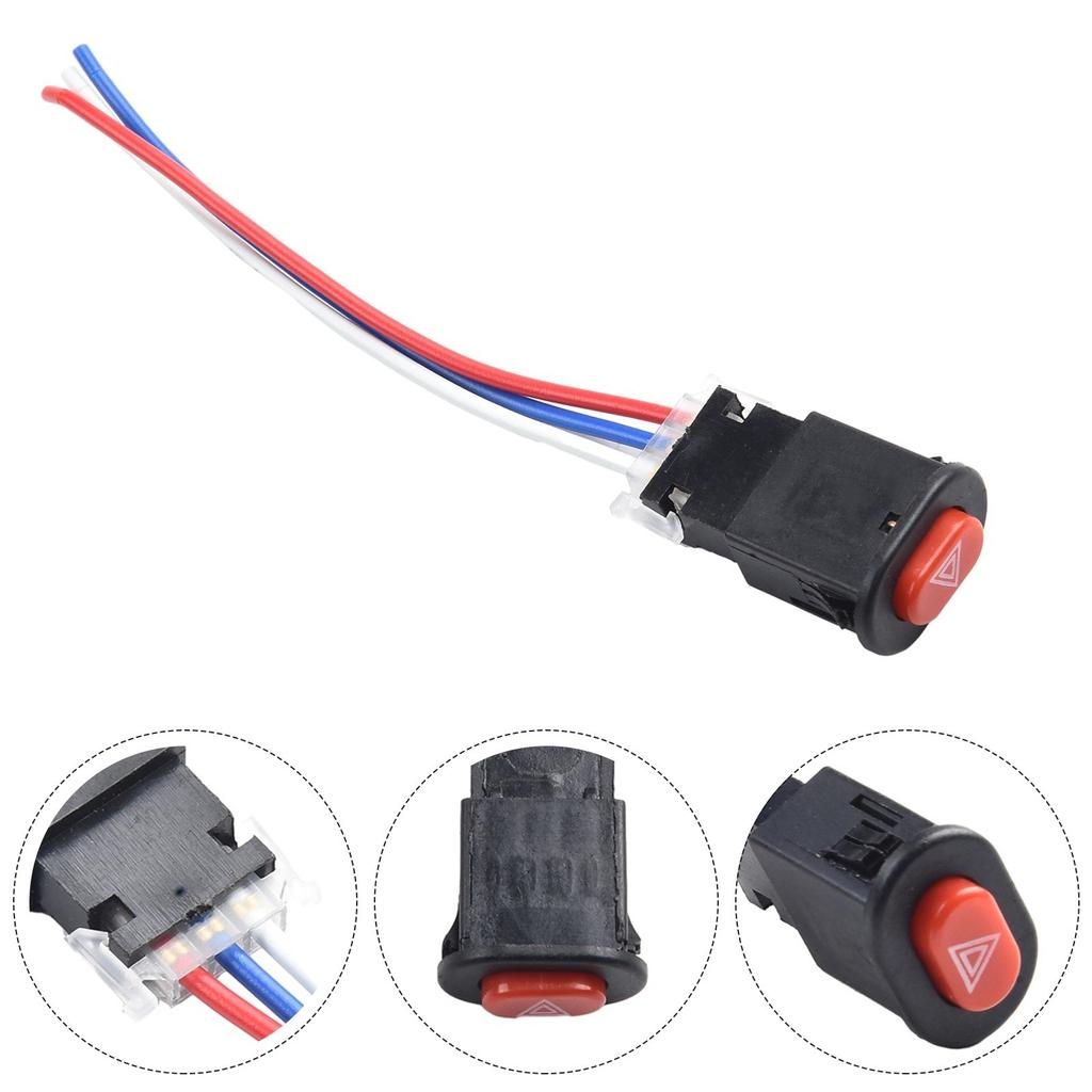 Switch Button Motorcycle Plastic Scooter 1x 40x25mm