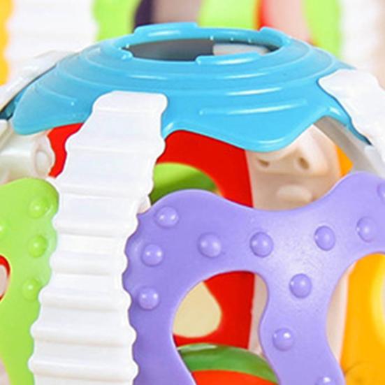 Neugeborenen Schütteln Glocke Spielzeug Hohl Ball Form Mehrzweck Silikon Baby Rassel Zahnen Spielzeug für Kleinkinder