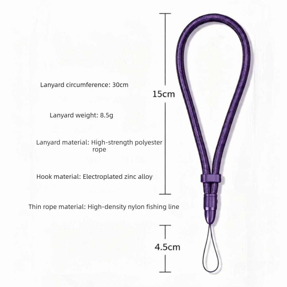 Durable Polyester Phone Wrist Strap Universal Mobile Phone Strap Mobile Phone Lanyard Daily Use