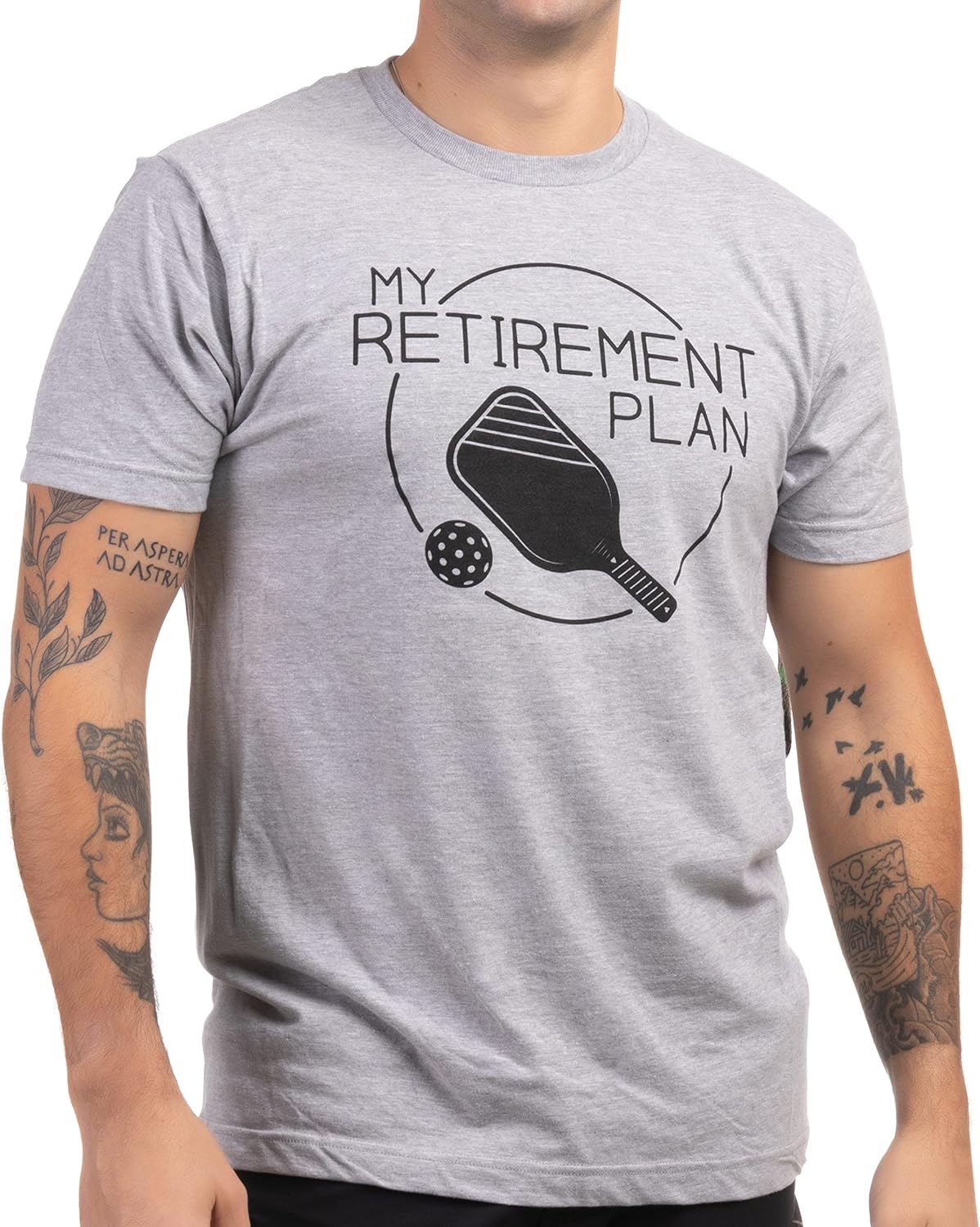 My Retirement Plan: Pickleball | Funny Pickle Ball Player Retiree Paddle Joke T-Shirt for Men Women S разноцветный