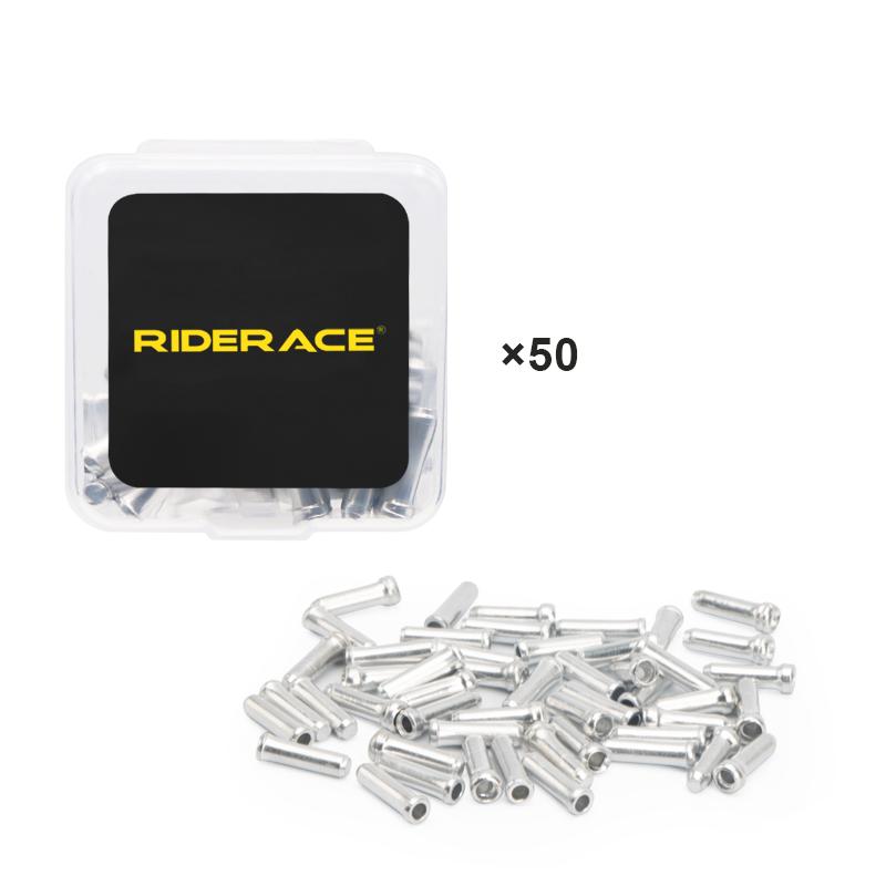 

50 шт./лот заглушки троса переключателя тормозов велосипеда наконечники троса переключателя передач для горного велосипеда наконечники троса переключателя тормозов обжимные зажимы