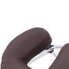Face Cradle with Pillow for Massage Table Comfortable PU and Sponge Aluminum Alloy Bracket Sturdy