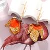 Alluring Long Floral Patterned Earrings Sophisticated Long Floral Earrings for Women Evening Party Fashion Ear Pendant