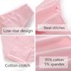 FINETOO Women Cotton Underwear M-XXL Woman Bikini Underpants Femme 7 Colors Breathable Lingerie Underwear