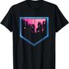 Baseball Home-Platte Drip mit Streuseln für Männer Jungen T-Shirt