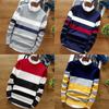 Stylish Men's Casual Long Sleeve Loose Knitwear Pullover Tops For Every Season
