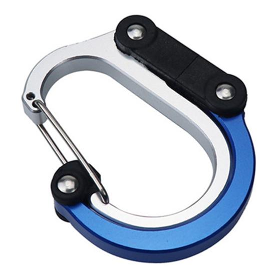 Carabiner Buckle Hanging Buckle Strong Load-bearing Not Easily Deformed Aluminum Alloy Versatile D-type Carabiner Clip