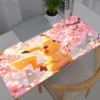 Mouse Pad Large Pokemon Pikachu Gamer Gaming Accessories Anime Speed Keyboard Rubber Lock Edge Desk Mat Laptop Mousepad