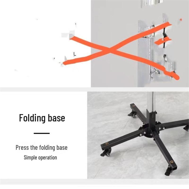 Electric Hammer Ceiling Stand: Telescopic Drilling Frame for Suspended Ceilings