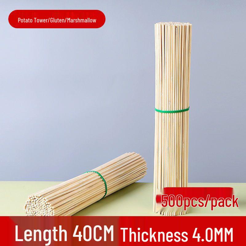 Bamboo Skewers for BBQ and Roasting