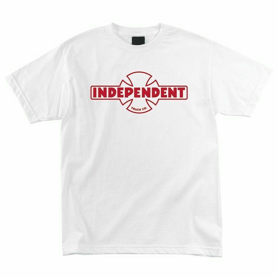 Independent Trucks OG REGULAR Skateboard T Shirt WHITE L