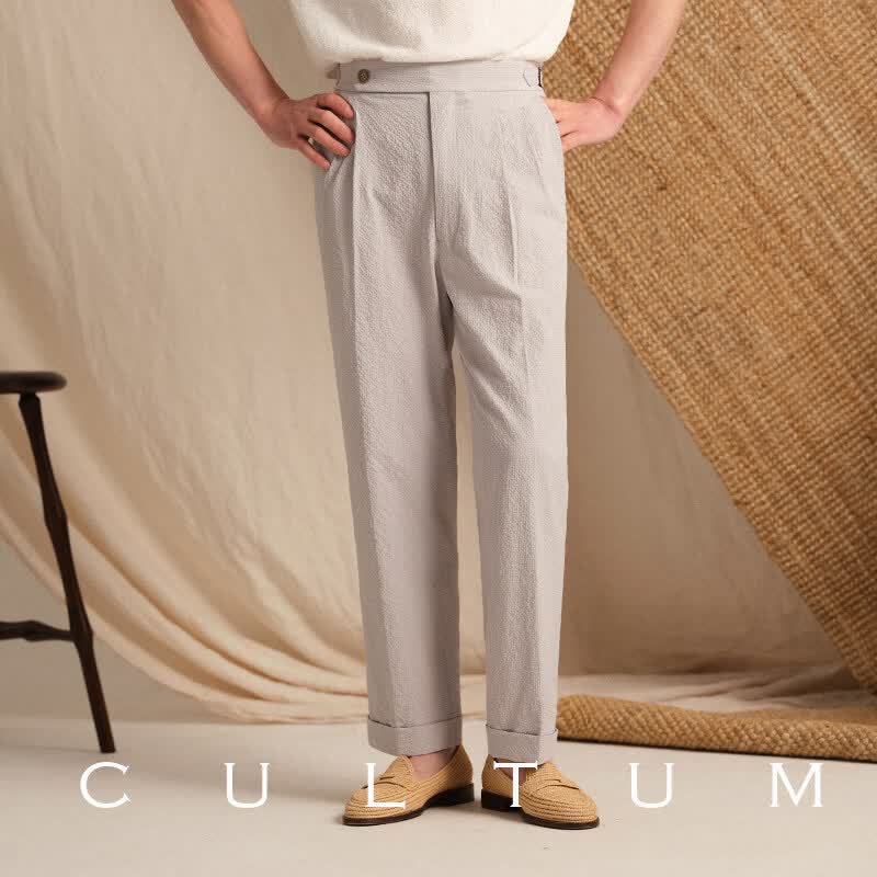 CULTUM Men's Breathable Seersucker Suit Collection