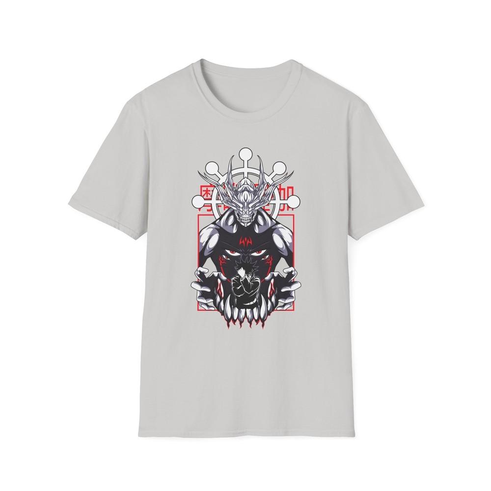 Jjk Unisex Jl Anime TShirt Softstyle Fishiguro Vs Hinami