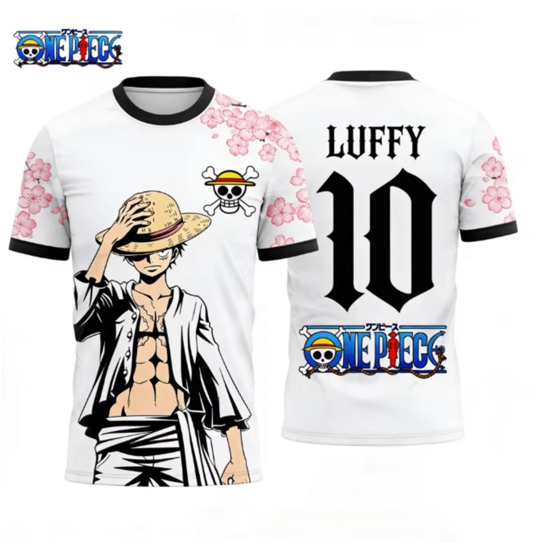 

One Piece anime jersey Outdoor jersey Anime graphic T-shirt Dry Quickly Men s Women s T-Shirt Adults Clothing Tee Top S