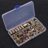 150pcs Galvanized Rivet Nut Set Mixed Insert Fastener Rivet Nut Threaded Hardware Parts