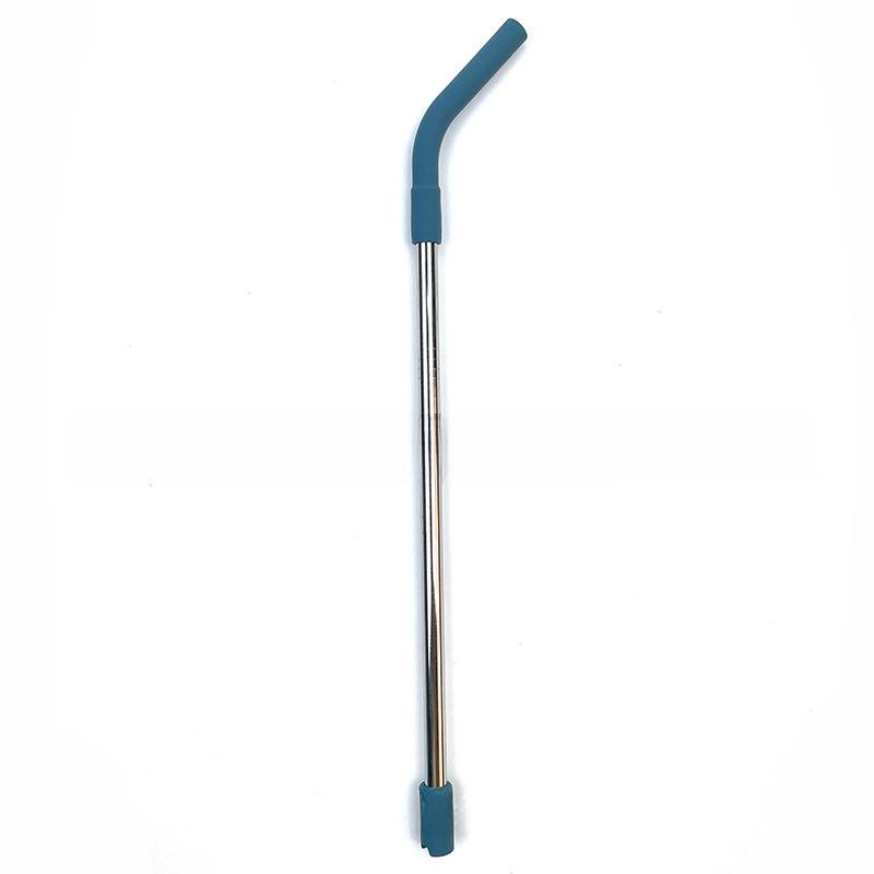 Reusable Stainless Steel Straws With Soft Colorful Silicone Tips Perfect For Smoothies Juices Cocktails Home Parties Daily Use