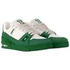 LOUIS VUITTON Trainer Cow Leather Low top Skateboard Shoes Men's Green 1AHTKY