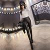 [Not broken skin] Korean autumn and winter PU coated leather pants women's thickened and velvet large size outer wear thin black pants