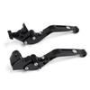 Extendable and Foldable Aluminum Alloy Modified Brake Clutch Lever 6 Levels Adjustment for Suzuki