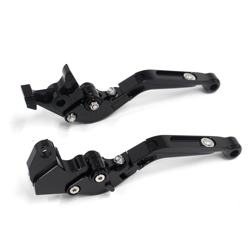 Extendable and Foldable Aluminum Alloy Modified Brake Clutch Lever 6 Levels Adjustment for Suzuki