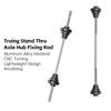 WEST BIKING YP0719470 For 12/15/20mm Thru Axle Hubs Bicycle Truing Stand Adapter Metal Conversion Tool
