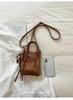 Trendy Rivet Motorcycle Crossbody Phone Bag - Unisex Small Niche Handbag