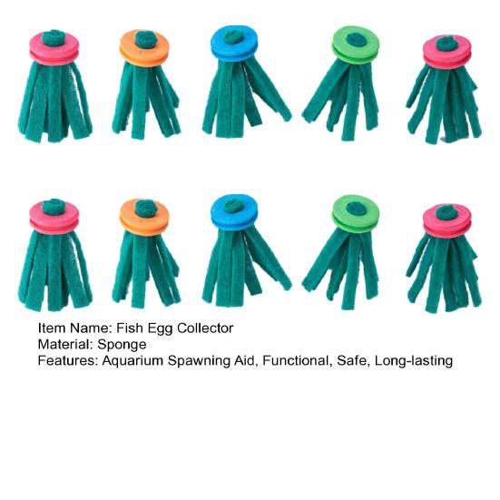 Mopy do tarła ryb Akwarium Bezpieczne mopy do rozmnażania Mopy do składania jaj z pływającymi piankowymi pierścieniami dla bojowników gupików