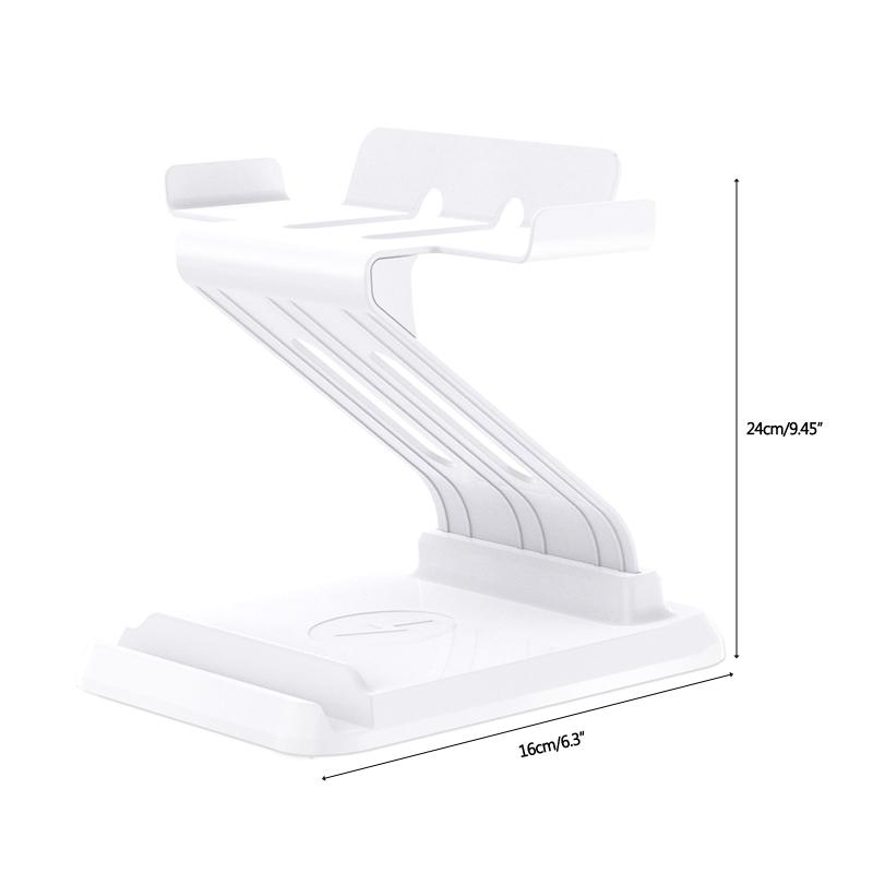 VR esktop Mount for   2 Headset Wireless Phone Charger Phone Mount Cellphone Quick Charger