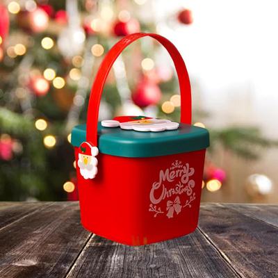 Bolsa de Navidad para regalo, caja de manzana, bolsa multifuncional para golosinas