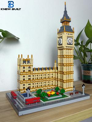 Non-Toxic Famous Big Ben Micro Mini Building Blocks Crafted Replica Leisure And Entertainment Toys Adult Construction Bricks Decoration