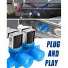 Water Inlet Valve Fit for Whirlpool Maytag Washer Machine, Front Load Clothes Washer Water Valve Replace WPW10289387 AP6018779 PS11752082