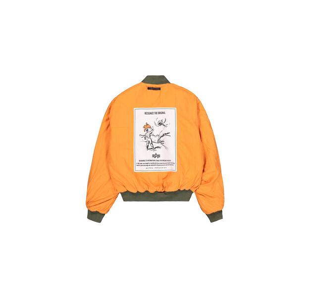 Куртка Alpha Industries MA-1 Стеганый камуфляжный бомбер