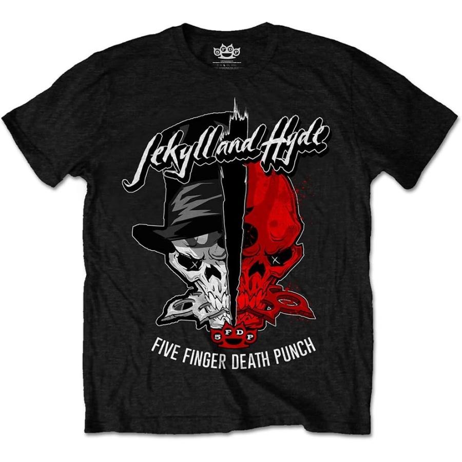 Five Finger Death Punch Men s Jekyll & Hyde T-shirt Large Black S
