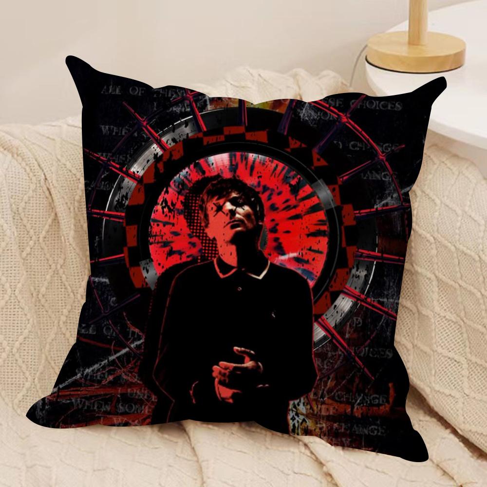 Louis Singer Tomlinsons Kissenbezug Seidiger Kurzer Plüsch Beidseitig Bedruckter Kissenbezug für Sofa Alle Jahreszeiten Heimdekoration Geschenk