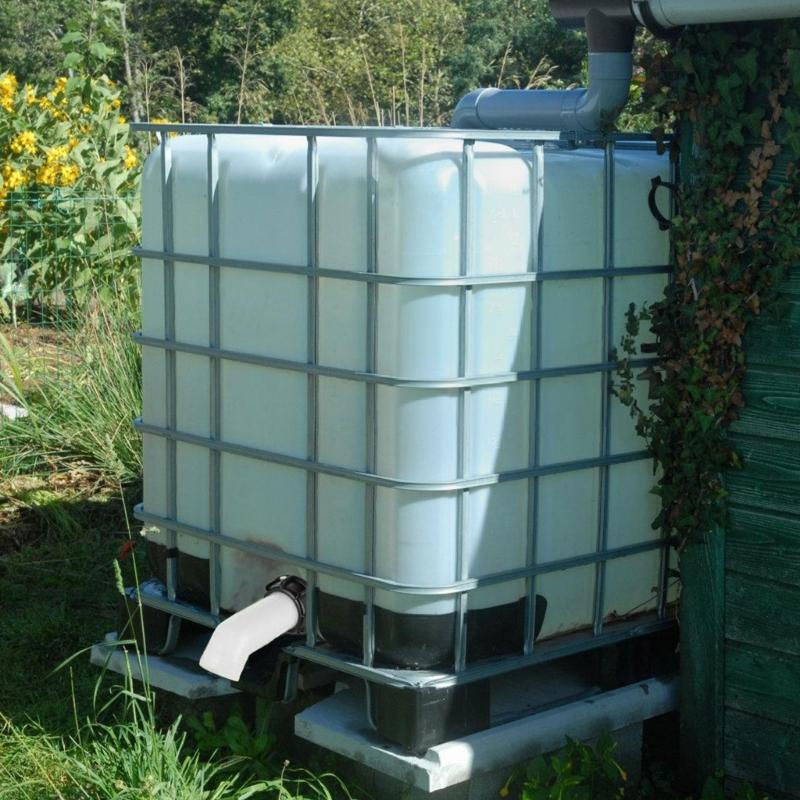 2Pcs IBC Tank Adapters Hose Splitters Connector Extension Drain Spouts Hose Water Tank Nozzle Tap Caps Valves Fitting