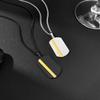 Men's Stainless Steel Necklace Fashionable Simple Versatile Trendy Military Brand Pendant Titanium Accessory