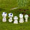 1-10pcs Micro-landscape Glow-in-the-dark Fairy Decoration Toy Modern Resin Crafts Cute Anime Alien Funny Fluorescent Decorations