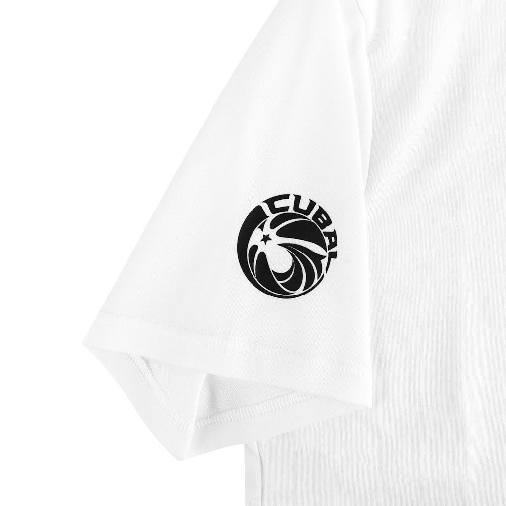 Anta CUBAL Polo Shirt Short Sleeve Summer Breathable Quick Dry Comfortable Simple Fashion Business Solid Color Unisex Tops Pure-White 952621129-1